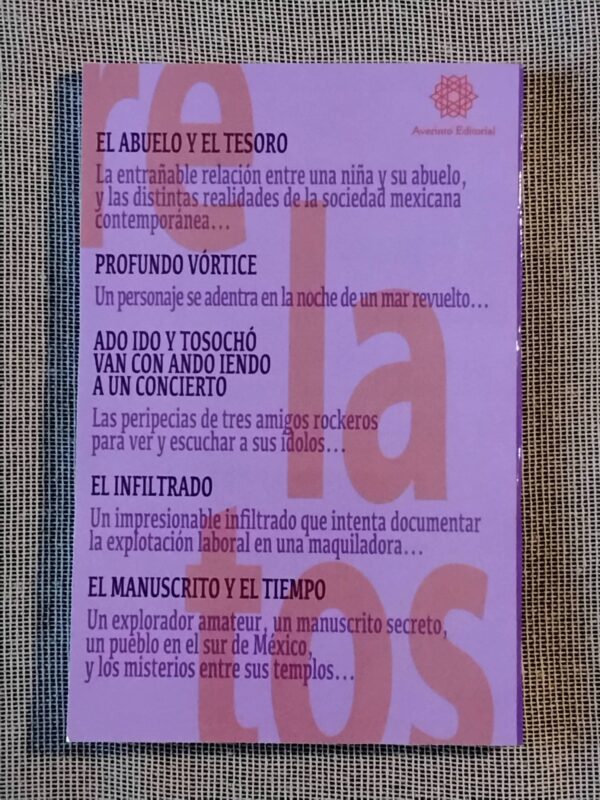 Foto contraportada del libro El manuscrito y el Tiempo