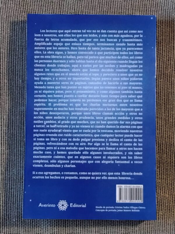 Contraportada Novela VEROSIMILYTUd.