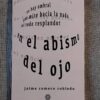 Foto del libro de poesía, En el abismo del ojo, de Jaime Romero Robledo